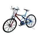 1:10 Alloy Racing Bicycle Model Dolls House Miniature Furniture Garden Display Decor Accessories