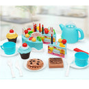 54-Piece Fruit Cake Cutting Set Birthday Party Pretend Play Toys For Kids