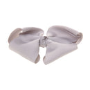 Cute Fashionable Girls Bow Hair Bobbles Clips Pins Wedding Hair Piece Head Wear Gray