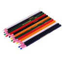 12 Pieces Peel Off Markers Chinagraph Grease Wax Pencil for Metal Glass Fabric