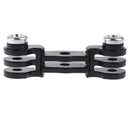 Dual Mount Holder Handle Grip Pole Adapter For GoPro Hero 3+ 4 & LED Light