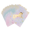 10pcs Paper Unicorn Disposable Serviettes Paper Napkins Decoration 33 X 33cm
