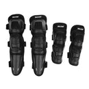Comfortable EVA Padding Knee & Elbow Pads Set Shin Guards Protector for Motocross Motorcycle Skiing