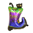 Halloween Funny Large Boots Cat Aluminum Foil Balloon Kids Toy Party Decor