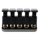 Guitar Bass Beginner Hand Exerciser Finger Strengthener Trainer Hand Exerciser Gray & Black
