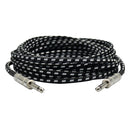 6M 20FT 6.35mm Guitar AMP Instrument Straight to Straight JACK Lead Cable