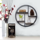 BLACK IRON FLOATING SHELF SHELVES DISPLAY UNIT RACK WALL MOUNTED BOOKCASE BASKETS SHELF ANTIQUE STYLE