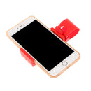 Universal Car Steering Wheel Clip Mount Cradle Holder Stand for Cell Phone Red