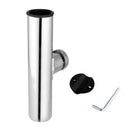 Marine Boat Canoe Fishing Clamp On Rod Holder Rack Side Mount for Rail 3/4 to 1"