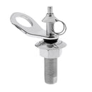 Premium Polished Marine Grade 316 Stainless Steel Quick Release Fender Lock with Large Push Button