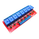3V 8-Channel Relay Module with Optocoupler H/L Level Triger for Arduino