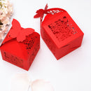 50 Wedding Favors Candy Sweet Boxes Party Gift Boxes with Ribbons for Wedding Party Birthday Decoration