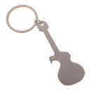 Guitar Key Chain Keyring Beer Bottle Opener Wine Cap Lifter Zinc Alloy Bar Accessories