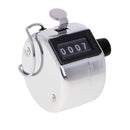 4 Digit Hand Tally Counter, Digital Pitch Counters Clicker Handheld Mechanical Numbers Click Counters for Sports Games
