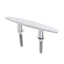 8" 200mm 316 Stainless Steel Flat Top Mooring Deck Dock Anchor Cleat Stud Mount for Marine/Boat/Yacht