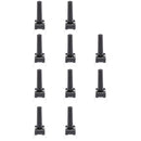 50 Pcs 6x6x17mm PCB Mount Momentary 4 Pin Push Button Tactile Tact Switch
