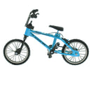 Fashion 1/24th Mountain Bicycle Model Toy Finger Bike Creative Toy Desk Gadget Party Bag Fillers Â–Blue