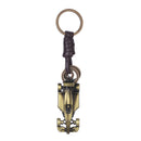 Retro Adornment Alloy Keyboard Car Design Keychain Women Handbag Purse Key Decor Ornaments Gift