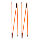 Portable Golf Alignment Sticks (2 Rods) Perfect Training Aid For Practice, Fits in Your Golf Bag