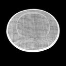 Round Millinery Base Hat Fascinators Hedpiece Making Accessory 31cm White
