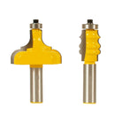 2 Bits Picture Frame Router Bit Set - 1/2'' Shank - Framework Complete Cutter