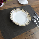 Home Dining Table Restaurant Cafe Table Use PVC Solid Insulation Heat Bowl Placemat Dining Pad Western Table Mat Placemat 2
