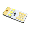Mini 3 LED USB Night Light Pocket Lamp With Switch for PC Laptop Computer