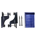 1 Pair Table Tennis Neck Rack with Net Outdoor Ping Pong Accessory