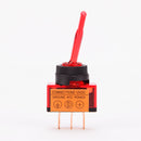 12V Dash Flick Illuminated Toggle Red Switch Dashboard Panel Race Track Car