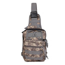 Outdoor Hiking Camping Shoulder Carry Backpack Camping Hiking Bag Pocket Charms Adjustable Shoulder Strap Bag - ACU Camo