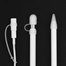 Silicone Protective Anti-lost Pencil Cap/Cap Holder/Tip Cover/Adapter Tether for Apple iPad Pro Pencil Clear