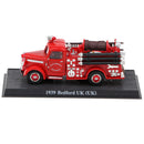 Retro 1939 UK Britain Bedford Vehicle Model - diecast 1:43 fire engine truck model Vehicle Car Figure Model Toy Collectible Home Decor