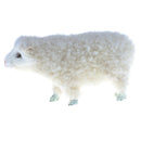 Realistic Cute Faux Fur Animal Model Figures DIY Home Decor Crafts Collection Toy - Standing Sheep