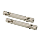 Universal Drive Shaft Joint Steel 90~125mm for RC Crawlers D90 SCX10 Pack of 2