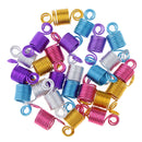 25 Pieces Hip Hop Hair Braid Rings Hair Loops Clips Bulk DIY Accessories