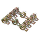 High Quality 65mm Spring Clips FIT FOR Air Hose Tube Water Fuel Pipe Silicone Vacuum Hose Pack Of 10PCS