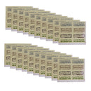 20 Sheets Hand made Labels Baking Sealing Sticker Gift Decorative Sticker DIY Handmade Packaging Materials