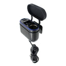 1 Set 12V Motorcycle Car Cigarette Lighter with Power Plug Socket Charger Twin USB Charging