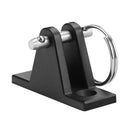 Nylon Deck Hinge Mount Boat Bimini Top Fitting with Quick Release Pin Ring