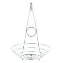 2 In 1 Chrome Banana Hanger Fruit Bowl Tree Holder Basket Stand Hook kitchen Fruits Basket