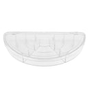 10 Compartment Fan Storage Case Container Box for Nail Art Tips Gems Stickers Organizer