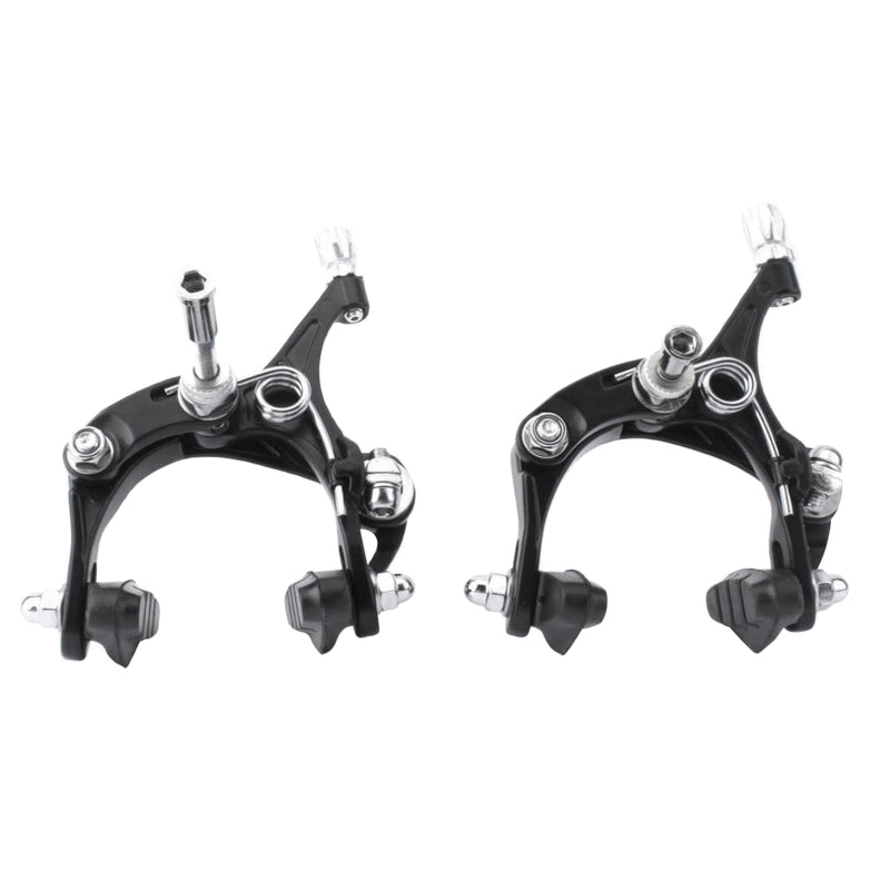 1 Set of (Front + Rear) Bicycle Dual-Pivot Brake Caliper Road Bike Side Pull C/V Brake Calipers Cycling Replacement Accessories