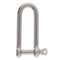 1/4 Inch Boat Marine 304 Stainless Steel Long Anchor D Shackle with Pin