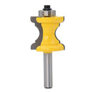 8mm Shank Concave Nose Column Face Molding Router Bit Woodwork Line Carving