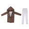 1/3 Male BJD Hooded Jacket Sweater Jeans 3pcs Set for Normal 70cm Uncle Doll