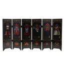 Exquisite Handcraft Wood Paint Small Screen Business Gift Travel Souvenir Collectibles with Box -Opera Facial Mask