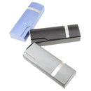 Foldable Metal PU Reading Glasses Box Holder Eyeglasses Sunglass Storage Case 16*5*3cm