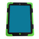 Green Full Body Protective Silicon Rubber Cover Case Stand for iPad 2 3 4 Tablets