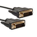 DVI-D 24+1 Pin Male to Male Dual Link Extension Cable Line for Gaming, DVD, Laptop, HDTV and Projector 1.8m