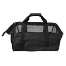 Fishing Wader Bag PVC Mesh Venting Fly Fishing Reel Line Tackle Orgnizer Storage HandBag Black